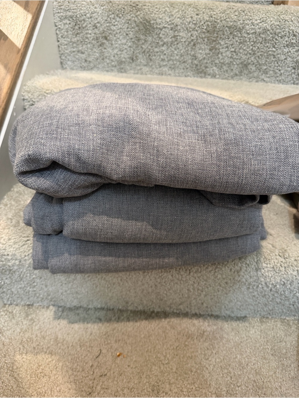 Set of 3 Target Threshold Linen Aruba Blackout Curtain 63 in H x 50 in Wide
